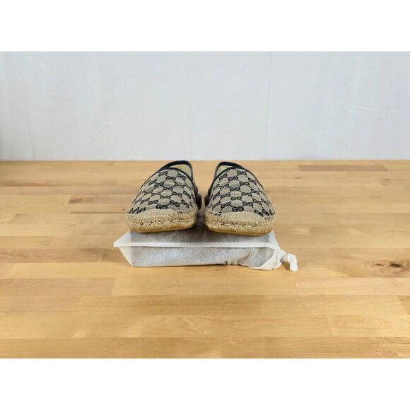 Gucci GG Supreme Blue Espadrilles Men's Size 9 | US 10 - Picture 7 of 12